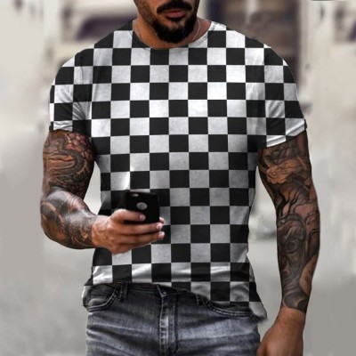 Mens Race Day Printed T-shirt