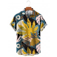 Exotic Tropical Plant Resort Short Sleeve Shirt