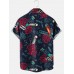 Barbershop Vintage Colorful Pattern Hawaiian Short Sleeve Shirt